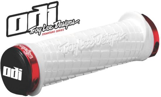 Pack bonus ODI Troy Lee Designs Grip Couleur blanc / rouge