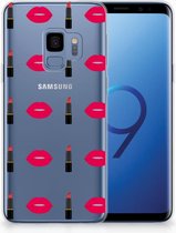 TPU Siliconen Backcase Samsung Galaxy S9 Lipstick Kiss