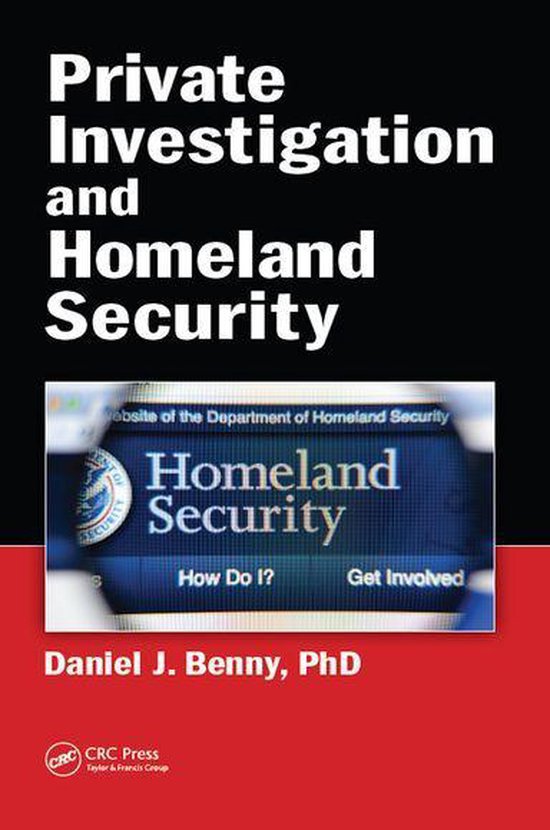 Private Investigation and Homeland Security - cover