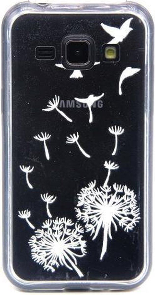 Dandelion Tpu Silicone hoesje Samsung Galaxy J1