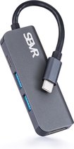 SBVR - 4 in 1 USB Type-C Multifunctionele Hub - Incl. HDMI