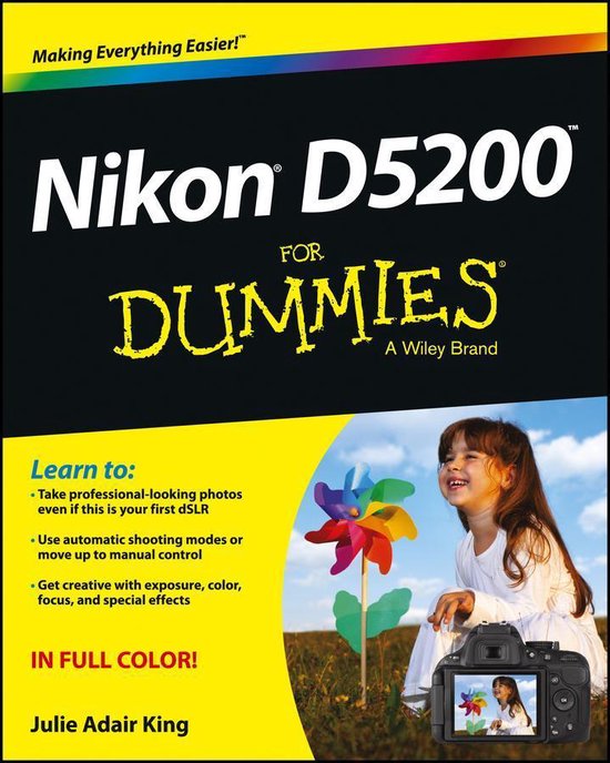 Nikon D5200 For Dummies - cover