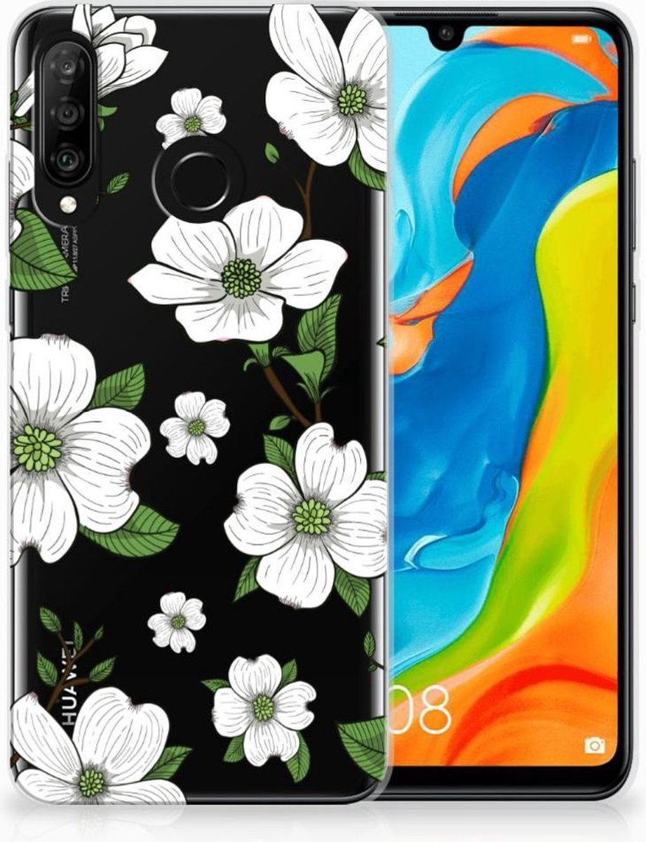 Huawei P30 Lite TPU Case Dogwood Flowers