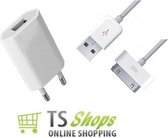220v 1meter datacable voor Apple iPhone 3 3G 4 4S iPod mini