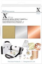 Xcut Xtras' A5 Adhesive Metal Effect Sheets (20pcs)