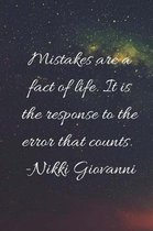 Mistakes Are a Fact of Life