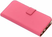 Luxe Softcase Booktype Huawei P20 Lite hoesje - Fuchsia