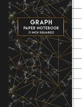 Graph Paper Notebook: 1 Inch (1  Square Quad Ruled) - Over 100+ Pages Large Print 8.5 x11  Graphing Notebook