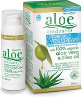 Pharmaid Aloe Treasures Anti rimpel oogcrème gel 100% organic Aloe Vera 30ml