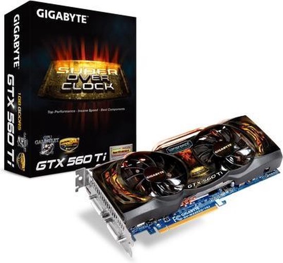 Gigabyte Gv N560so 1gi Geforce Gtx 560 Ti 1gb Gddr5 Videokaart Bol Com Gigabyte Gv N560so 1gi Geforce Gtx 560 Ti 1gb Gddr5 Videokaart Bol Com
