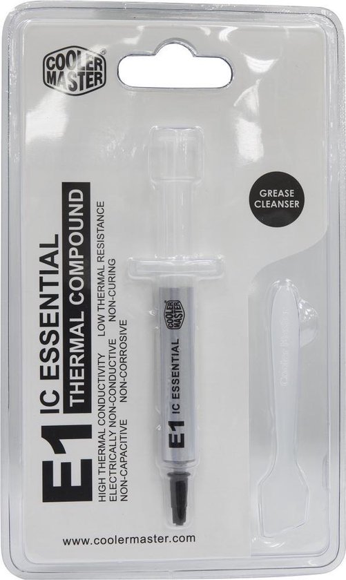 Cooler Master IC-Essential E1 thermal grease Grey - Cooler Master