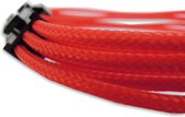 6+2Pin Pci-E Extension Cable 30Cm Rood