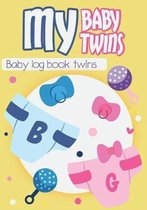 My Baby My Twins - Baby log book twins