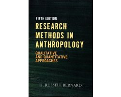 Omslag van Research Methods In Anthropology