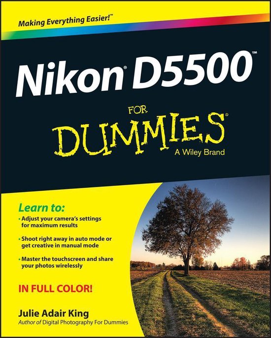 Nikon D5500 For Dummies - cover