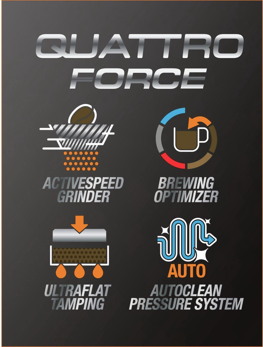 Krups Evidence EA891C Espressomachine Chroom - afbeelding 3