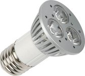 3 X 1W Ledlamp - Warm Wit (2700K) - 230V - E27 - 45Â°