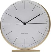 House Doctor Aps - Alarm Clock, Le, Gold, dia: 9.2 cm