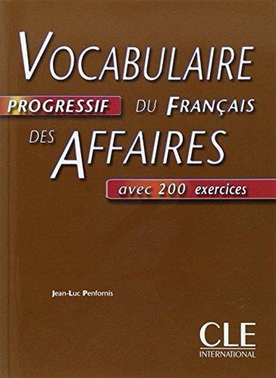 Vocabulaire Progressif Du Affaires - cover