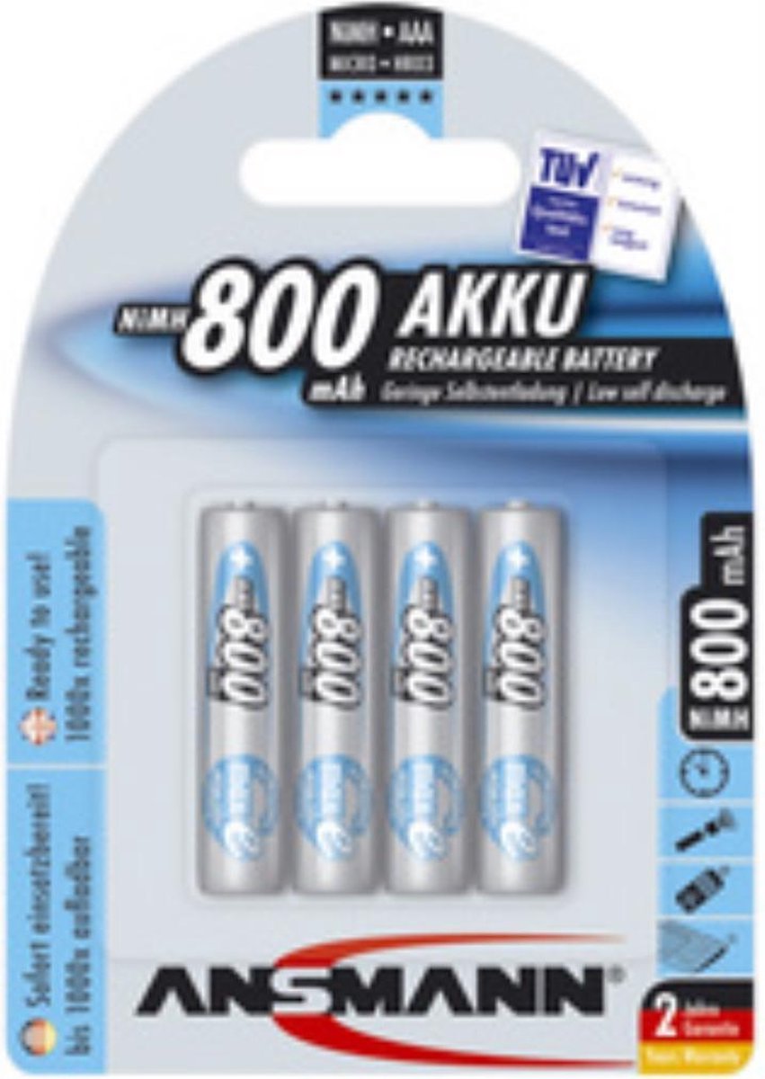 Batterie NiMH AAA 600mAh 6 Batterie AAA Ricaricabili Camelion – NiMH 600mAh 1.2V, Per Telefoni DECT E Dispositivi Pile Ricaricabili Aaa - Foto 4