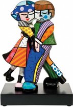 Goebel - Romero Britto | Decoratief beeld / figuur Cheek to Cheek 23 | Porselein - Pop Art - 23cm