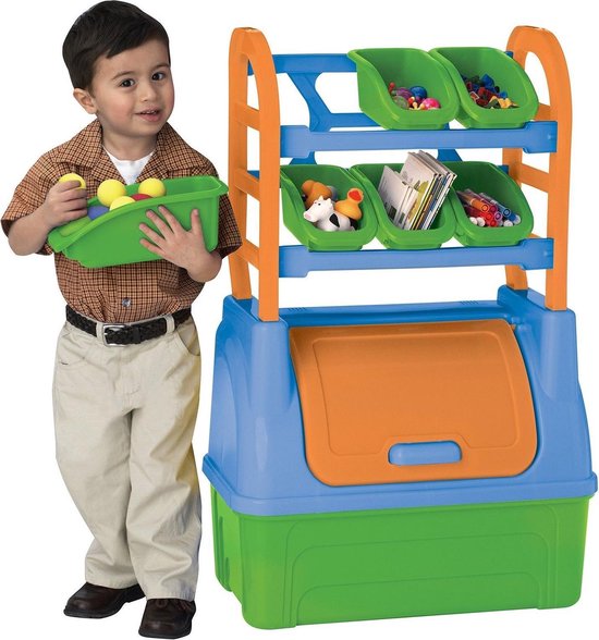 Toys Kid's speelgoed opbergbox / opberg bak / speelgoed bak | bol.com