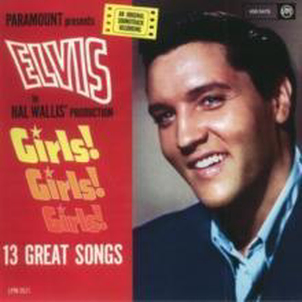 Elvis Presley Girls! Girls! Girls! UK(英 GB)盤 LP Mono 深溝 Elvis Presley Girls! Girls! Girls! UK(英 GB)盤 LP Mono 深溝