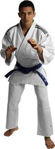 adidas Judopak J350 Club Junior  Judopak - Unisex - wit/zwart Maat/ Lichaamslengte 150 cm