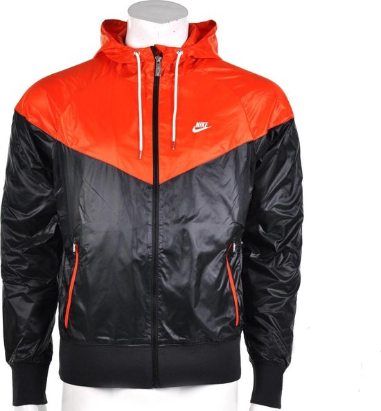 Nike The Windrunner - Sportjas - Heren - Maat XXL - Zwart;Oranje | bol.com
