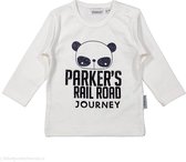 Dirkje kinderkleding Dirkje witte t-shirt Parkers railroad - 56