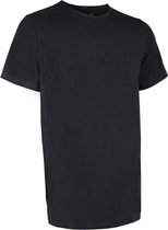 8XL 2pack T-shirt heren ronde hals zwart | Grote maten ronde hals T-shirt | Buikmaat 170 -178 cm buikomvang | XXXXXXXXL