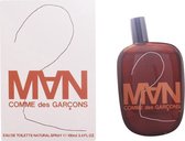 MULTI BUNDEL 2 stuks COMME DES GARCONS 2 MAN eau de toilette spray 100 ml