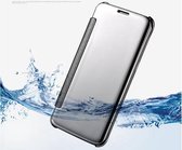 Clear View Cover voor Huawei Ascend P9 _ Zilver