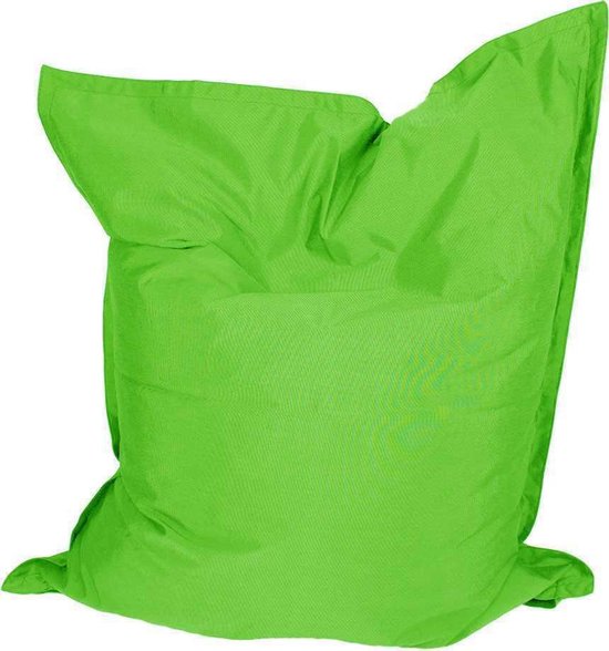 Mr. Lounge - Zitzak met binnenzak – XXL- volwassene – maat L – 140 x 170 – Outdoor Cartenza Lime Green 020