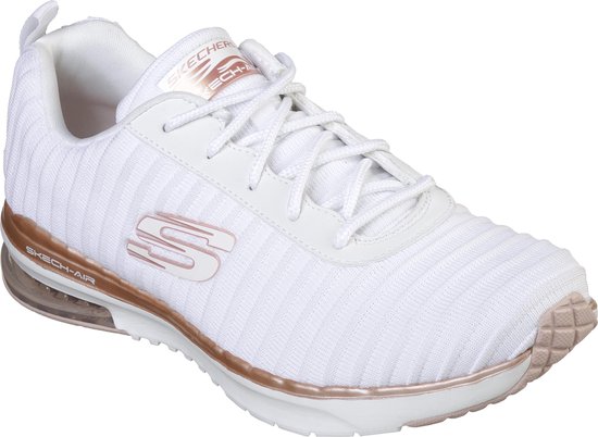 bol.com | Skechers Skech Air Infinity Dames Sneakers - White Rose Gold -  Maat 38
