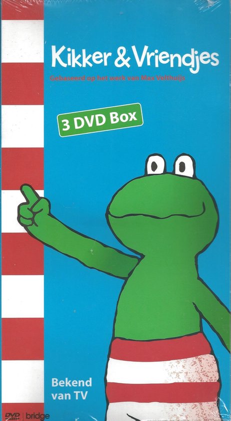Kikker & vriendjes 3 dvd box