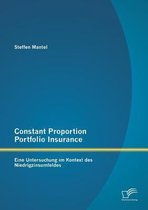 Constant Proportion Portfolio Insurance
