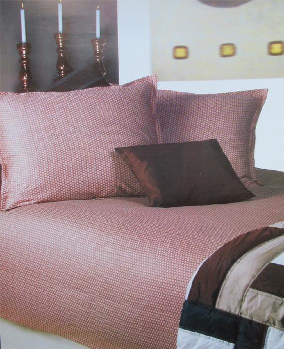 Damai Coral Dekbedovertrek - Litsjumeaux - 240x200/220 cm - Cinnamon