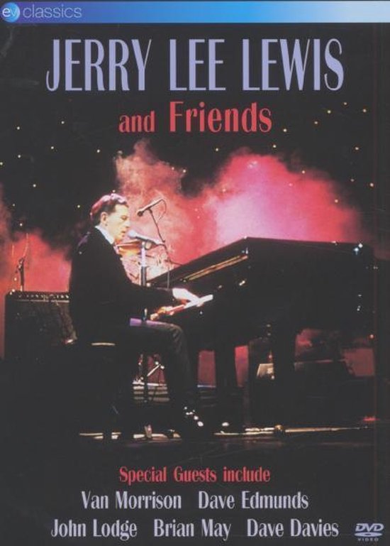 Cover van de film 'Jerry Lee Lewis & Friends'