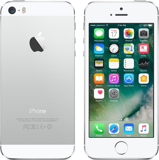 Vooraf ongeluk trommel Apple iPhone 5S refurbished door 2ND - 64 GB - Zilver | bol.com
