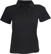 Poloshirt dames -Stedman- zwart XL