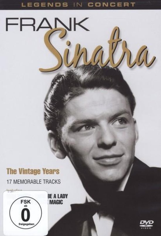 Cover van de film 'Frank Sinatra - The Vintage Years'