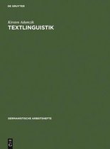 Germanistische Arbeitshefte,- Textlinguistik