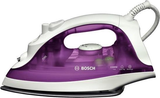 Bosch stoomstrijkijzer sensixx aubergine palladium-glissÃ©e | bol.com