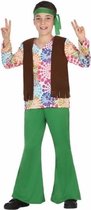 Hippie kostuum voor jongens 116 (5-6 jaar)