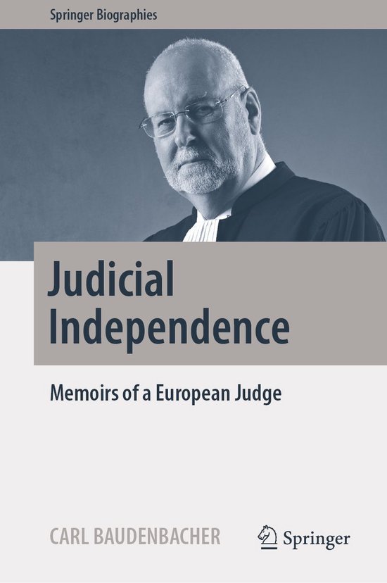 Springer Biographies - Judicial Independence - cover