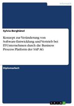 Konzept zur Veränderung von Software-Entwicklung und Vertrieb bei IT-Unternehmen durch die Business Process Platform der SAP AG