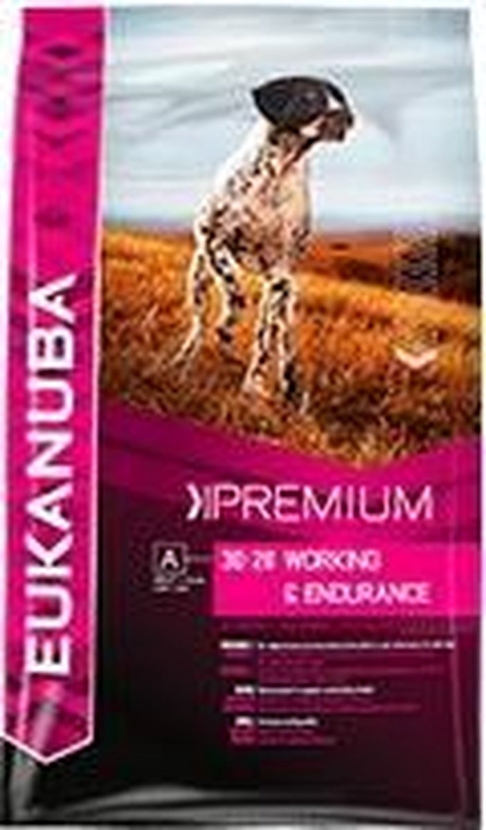 Eukanuba Dog Premium - Working & Endurance - Hondenvoer - 15 kg