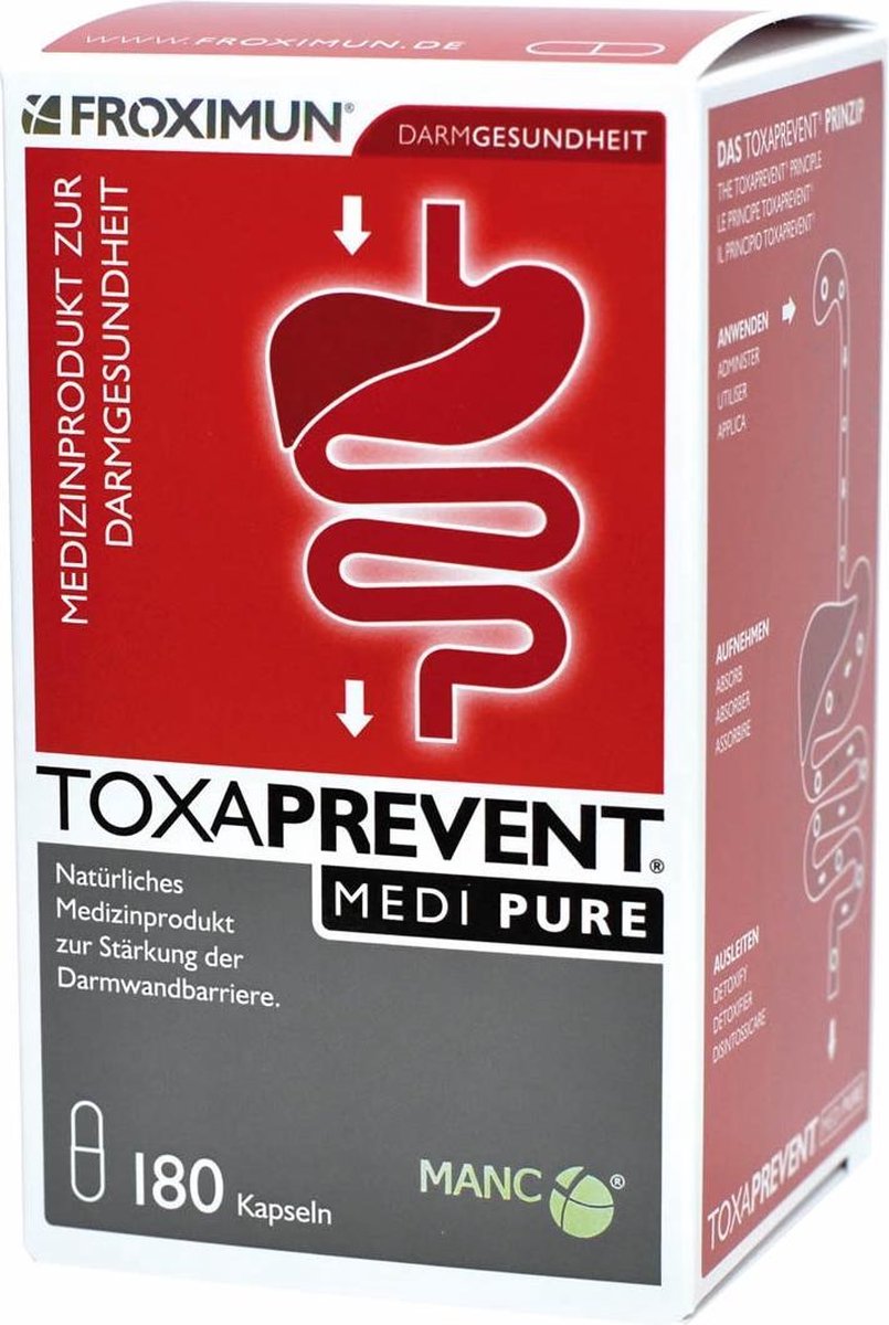 Goedkoopste Toxaprevent Medi Pure - Zeoliet | 1 maand kuur (180 capsules
