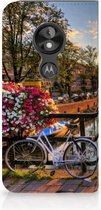 Motorola Moto E5 Play Uniek Standcase Hoesje Amsterdamse Grachten